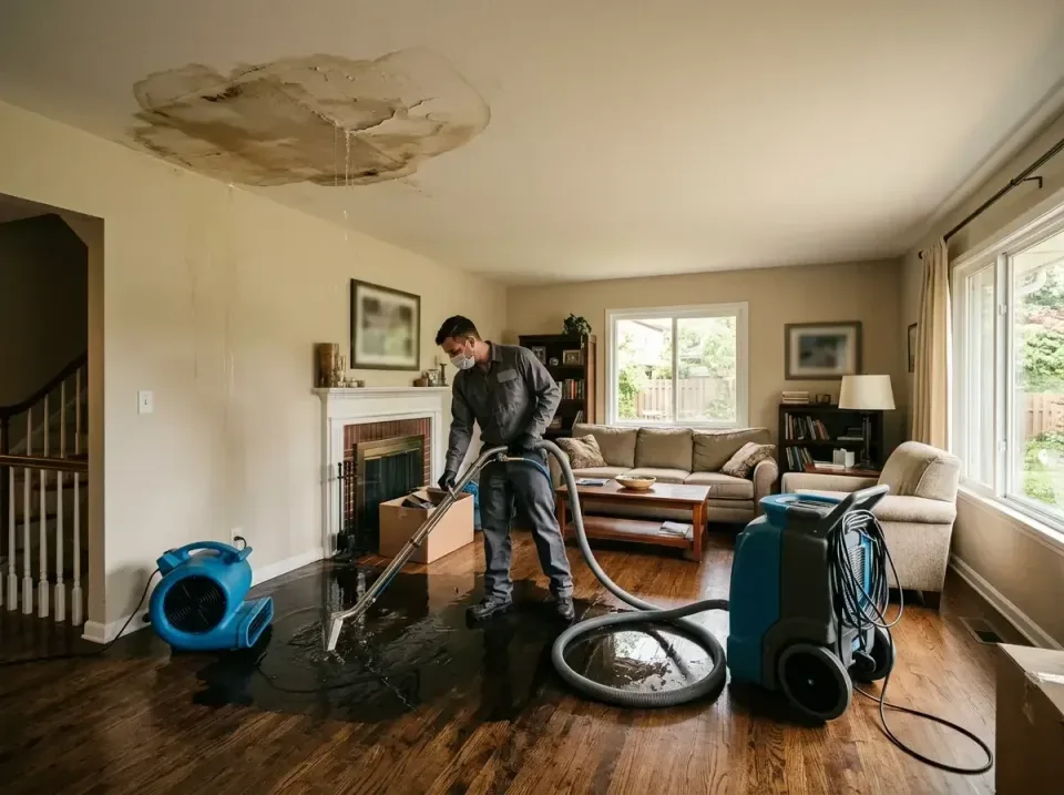 attic-pipe-burst-ceiling-drip-008 — frequently asked questions, Water Damage Restoration & Carpet Care in Savannah, MO